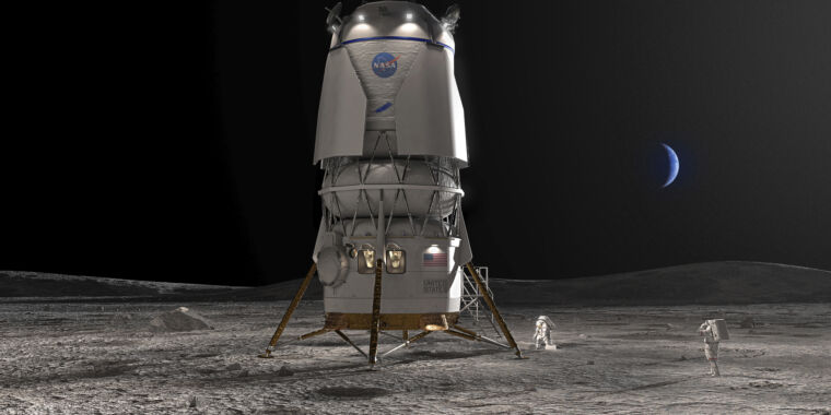 Une fois de plus, la NASA se penche sur l’avenir en choisissant un atterrisseur lunaire innovant