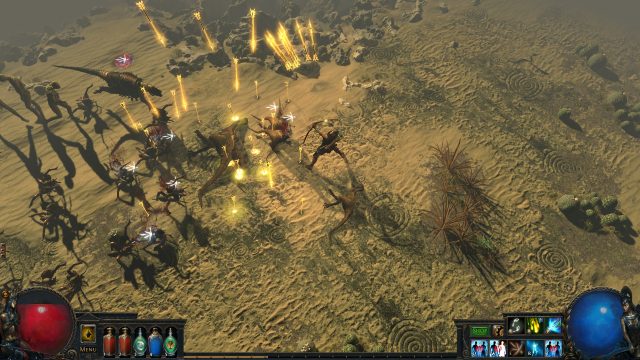 <em>Path of Exile</em> gameplay.