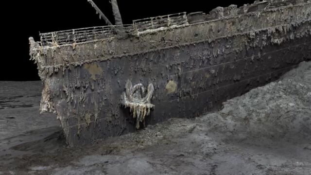 3D “digital twin” showcases wreck of Titanic in unprecedented 