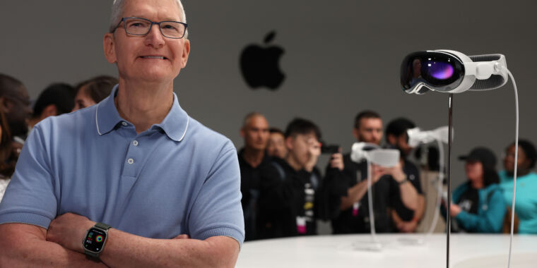 For Vision Pro to succeed, Apple needs to make wearing a headset seem normal