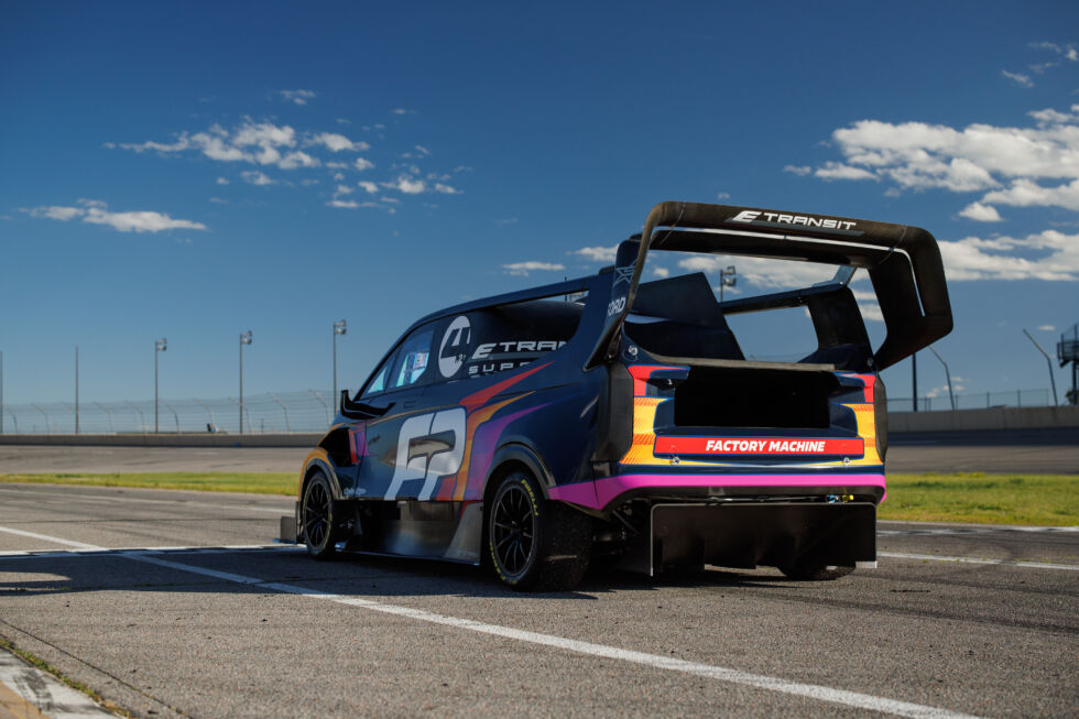 Aerodynamic downforce is the name of the game, as the Supervan 4.2 needs to generate as much negative lift in the thin air above 12,000 feet as possible.