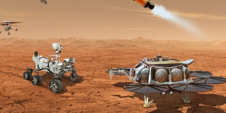 photo of NASA says it needs better ideas on how to return samples from Mars image