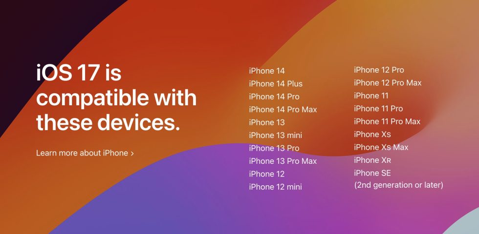 iOS and iPadOS 17 drop support for iPhone X, first iPad Pros, and other ...