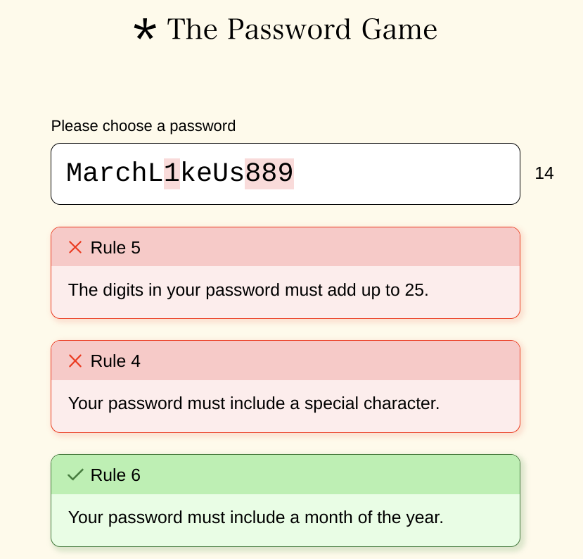 Password for Getting on it game Check Now