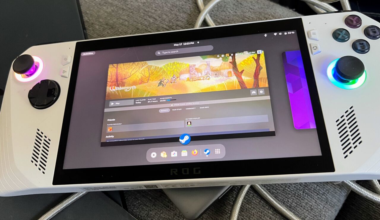 The Linux Coders Turning The Rog Ally And Other Handhelds Into Steam Deck Clones Ars Technica 1848