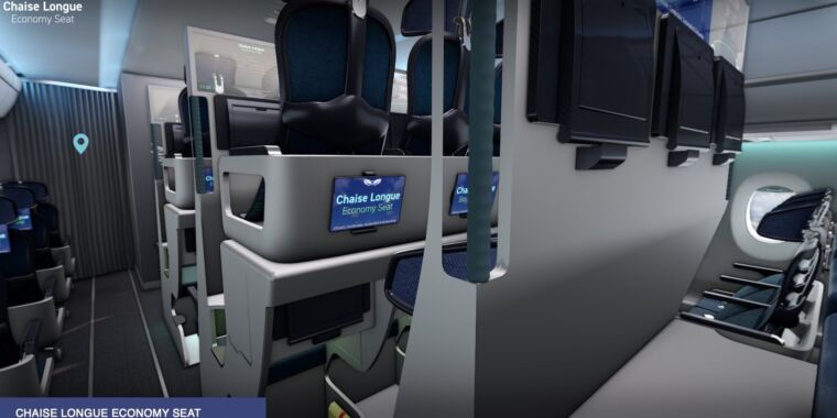 Why you will never fly in an airplane with these double decker seats