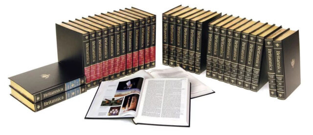 L'Encyclopedia Britannica, un concurrent de World Book, a mis fin à son tirage en 2012.