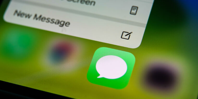 Les bulles de message vertes d'Apple suscitent la colère du procureur général américain