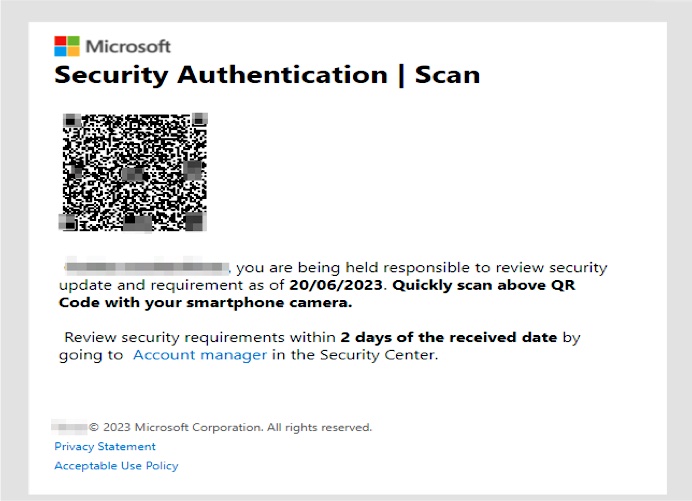 Phishing campaign tries to evade defences with QR codes