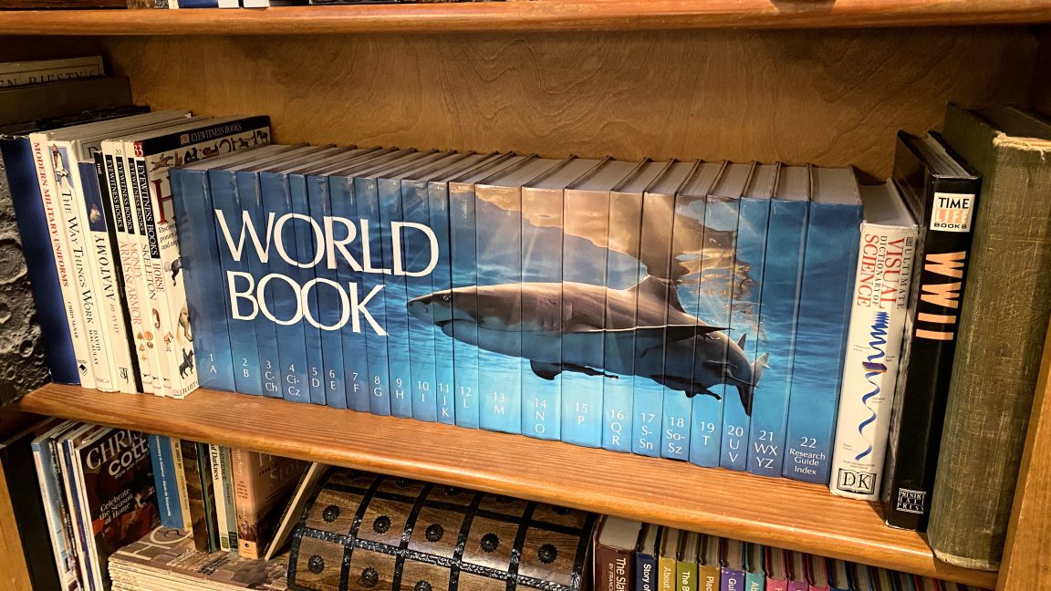 I just bought the only physical encyclopedia still in print, and I regret nothing - Ars Technica
