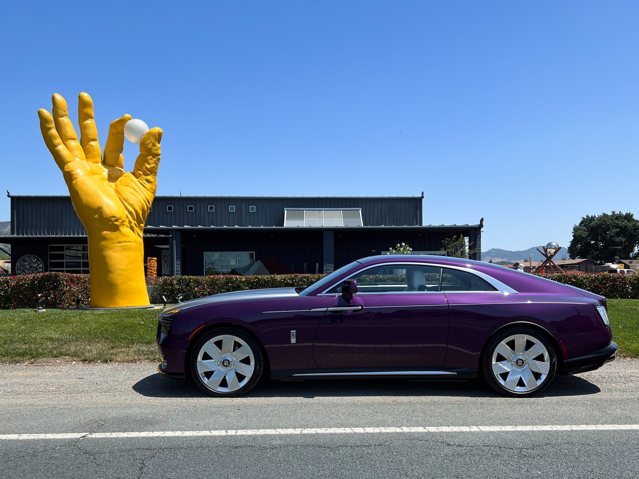 RollsRoyce Wraith  Purple Gloss wrap  WrapStyle