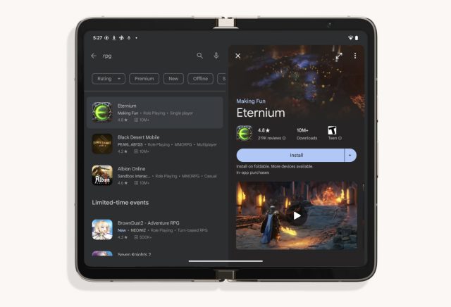 Google says it will start downranking non-tablet apps in the Play Store ...