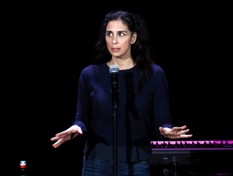 La comediante y autora Sarah Silverman.