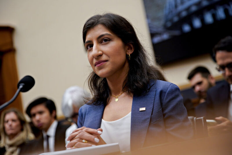Lina Khan, chair of the Federal Trade Commission.