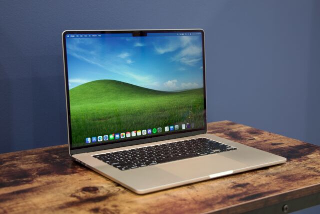Apple's 15-inch MacBook Air.