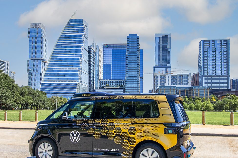 Volkswagen will start testing its driverless ID. Buzz in Austin