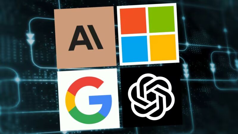 logos of four companies
