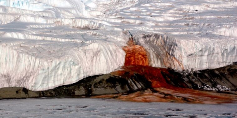 Has the century-old mystery of Antarctica’s “Blood Falls” finally been solved?