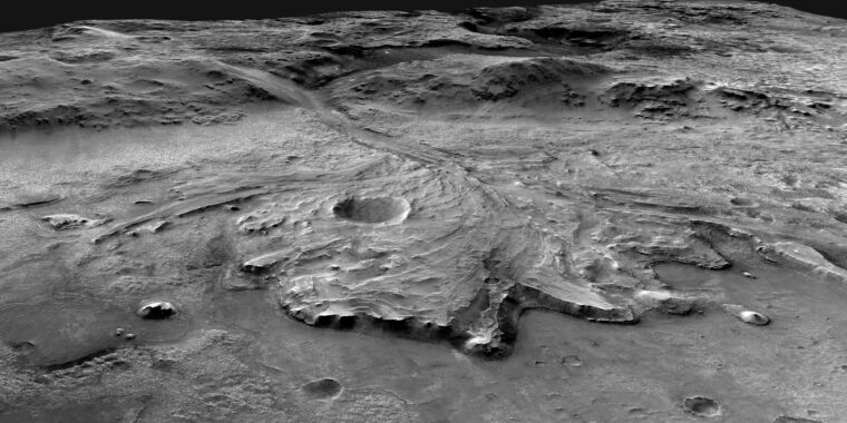 Rover-Probenahmen entdecken organische Moleküle in wasserverwitterten Gesteinen auf dem Mars