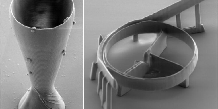 Il s’agit du plus petit verre à vin imprimé en 3D au monde, selon des scientifiques suédois