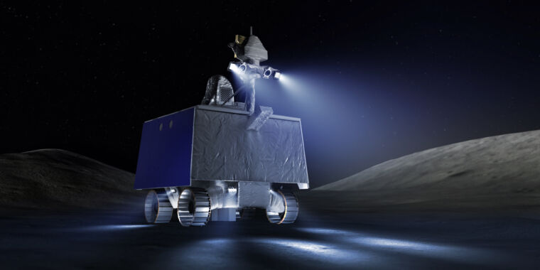 La NASA lance la construction d’un rover lunaire chasseur de glace