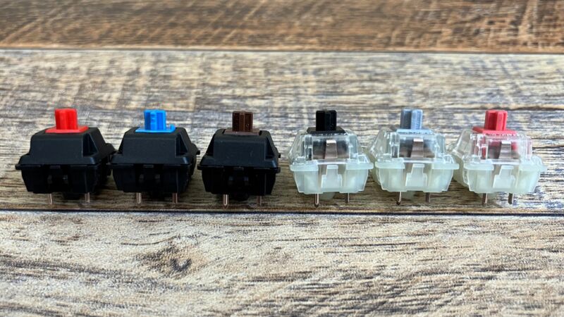 Hands-on with Cherry MX2A switches: A lot less wobble, a little