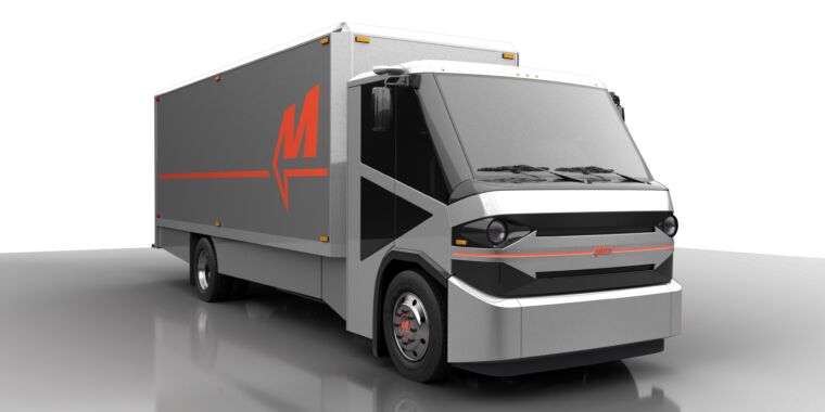 Image for article Efficient motors and LFP batteries will power this new mediumduty truck