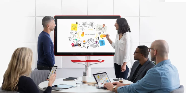 Read more about the article $5,000 Google Jamboard dies in 2024—cloud-based apps will cease working, too
