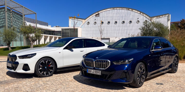 BMW propose une toute nouvelle Série 5 électrique, et nous l’avons conduite : la BMW i5 2024