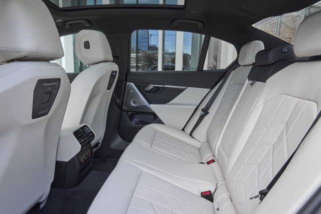BMW i5 rear seat
