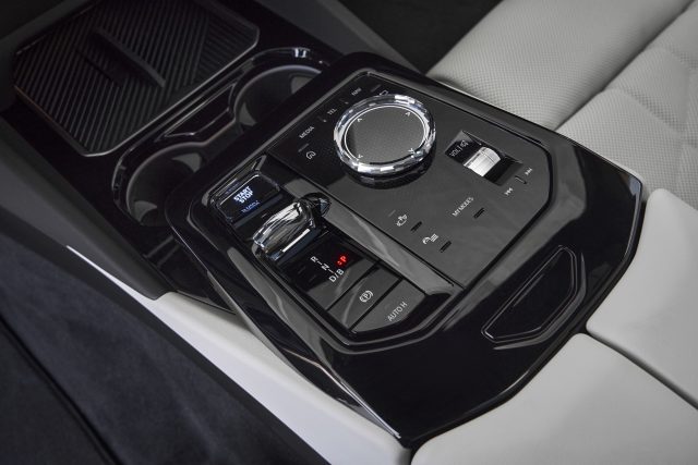 The BMW i5 center console