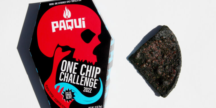 Ultra-spicy One Chip Challenge chip contributed to teen’s death, report says