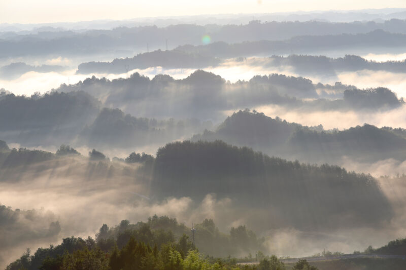 Rural Ecological Scenery in Chongqing