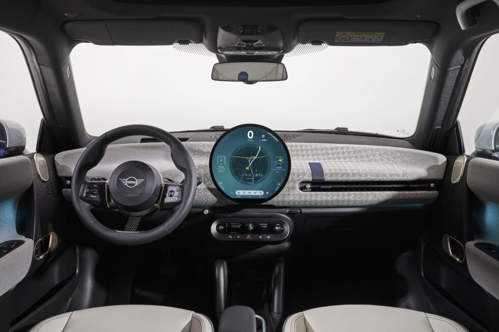 Mini has always offered interesting interiors, and the new Mini is no exception.