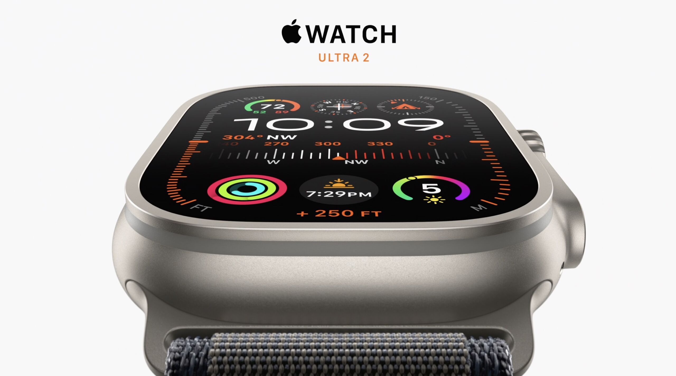 Apple announces the Apple Watch Ultra 2, with a blazing 3,000-nit 