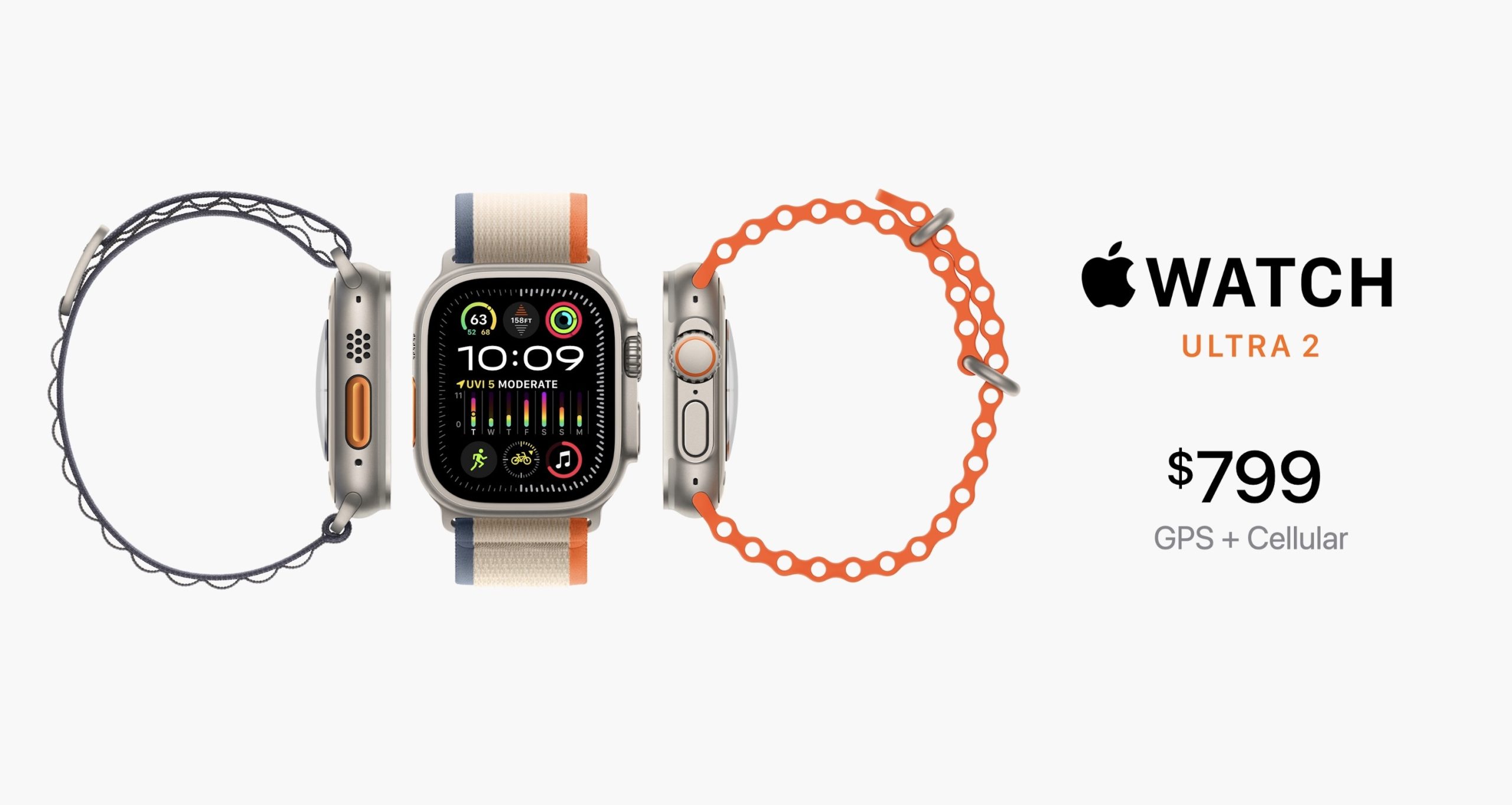 Apple announces the Apple Watch Ultra 2, with a blazing