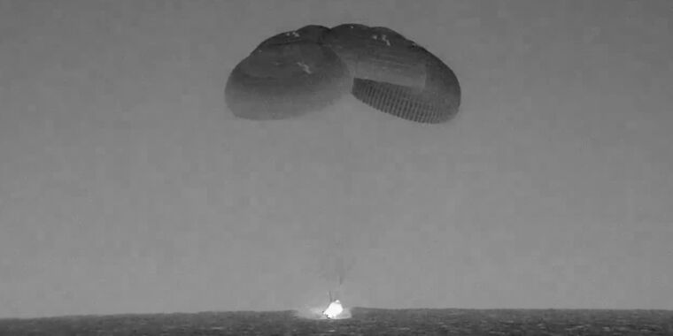 Photo of Eine vierköpfige Besatzung kehrt an Bord der Dragon-Kapsel von SpaceX zur Erde zurück