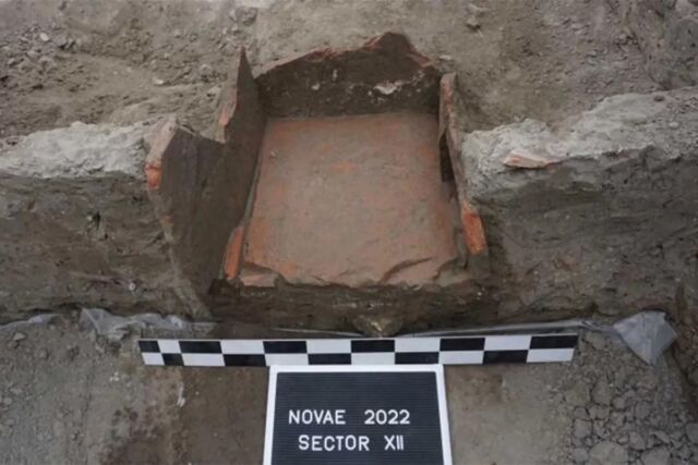 The new find is similar to a Roman-constructed primitive refrigerator discovered at the site last year. 