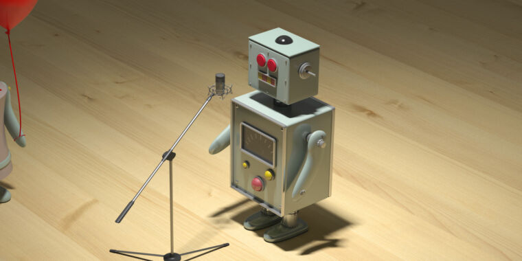 robot singing 3