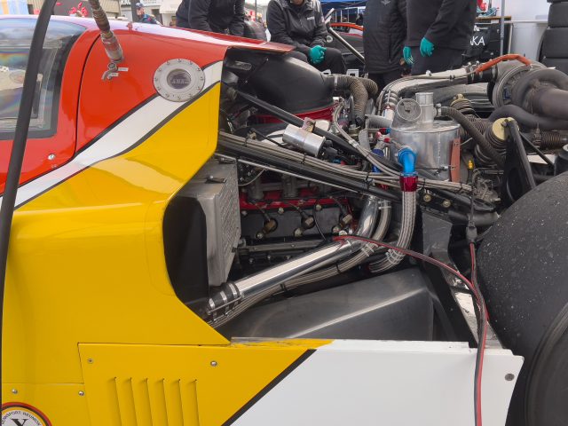 A porsche 956 engine