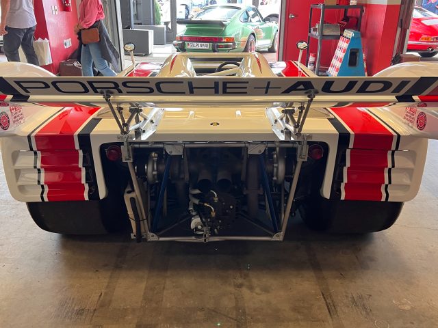 The back of a Porsche 917/10