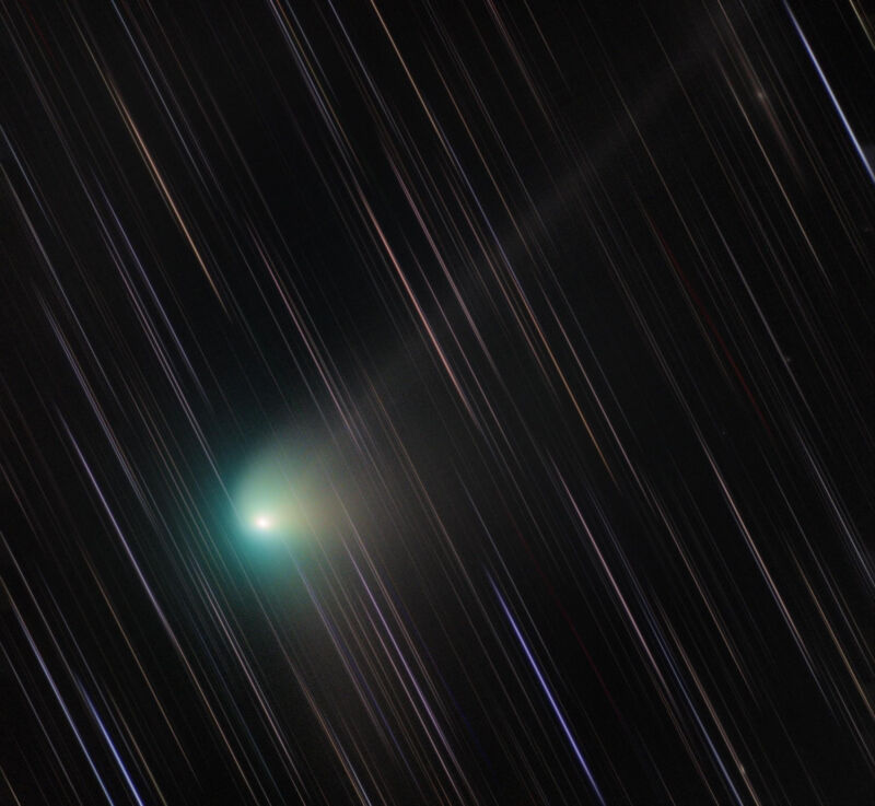 A view of  Comet C/2022 E3 (ZTF) taken earlier this year. 
