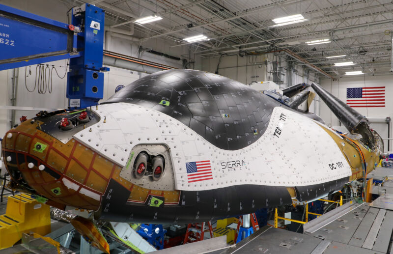 Dream Chaser Spacecraft Top View