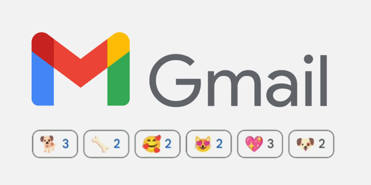 A Gmail egy váratlan világba szabadítja fel az „e-mail emoji interakciókat”.