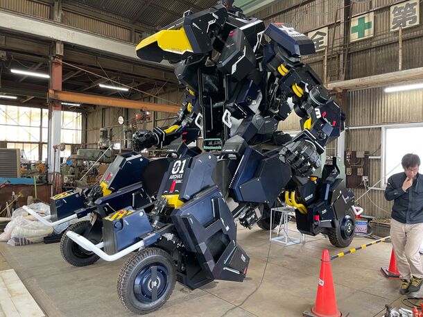 Giant human-piloted robot ARCHAX unveiled in Japan with $2.67 mil. price  tag - The Mainichi