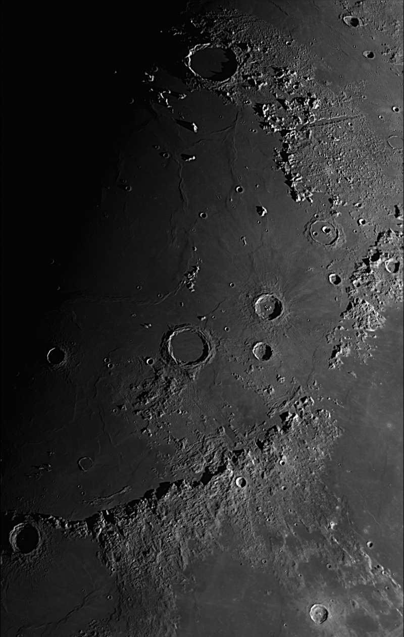 Mare Imbrium and its vicinity.