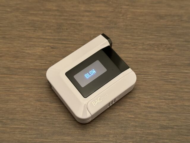 BACtrack C8 breathalyzer can help identify your blood alcohol content level. 