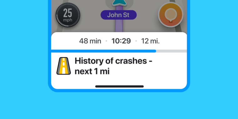 Waze avertira désormais les conducteurs des dangers d’accident en utilisant des données historiques