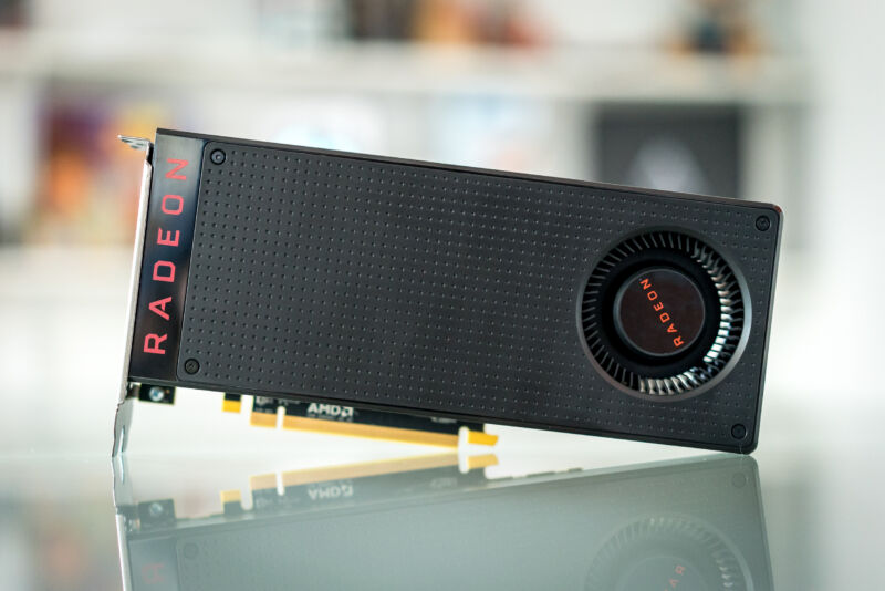 AMD's RX 480, which got good reviews back in 2016 for its performance and budget-friendly $200 starting price.