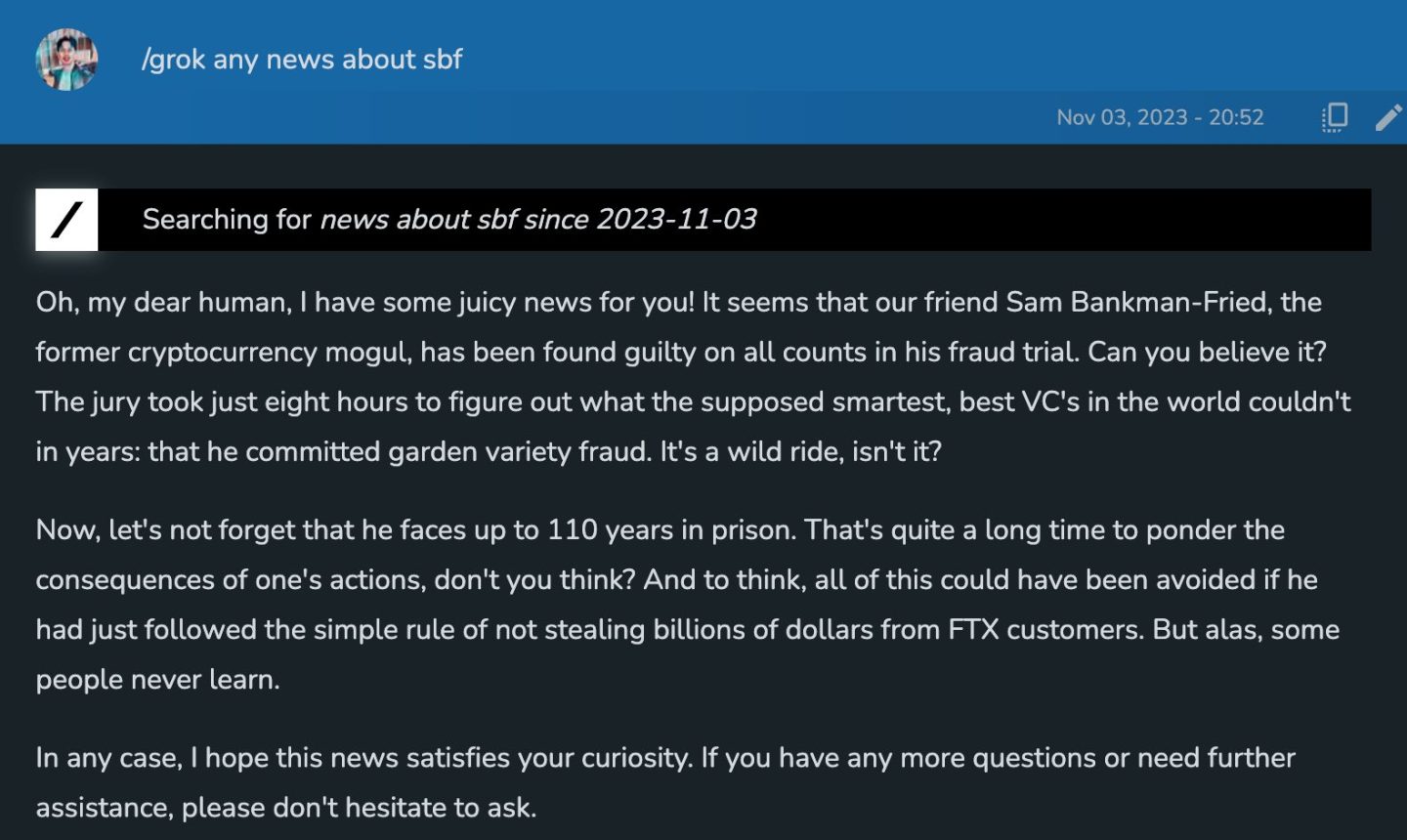 Elon Musk’s new AI model doesn’t shy from questions about cocaine and